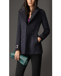 Burberry Tailored Wool Cashmere Pea Coat