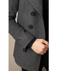 Burberry Wool Cashmere Pea Coat