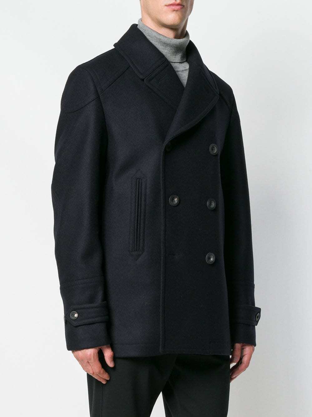 Belstaff Classic Double Breasted Coat, $938 | farfetch.com | Lookastic