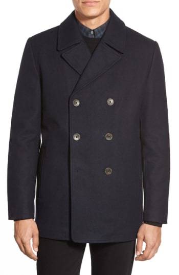 Vince Camuto Classic Peacoat, $198 | Nordstrom | Lookastic