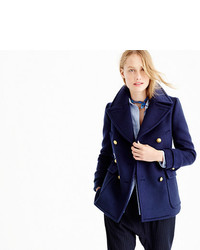 J.Crew Collection Cashmere Majesty Peacoat