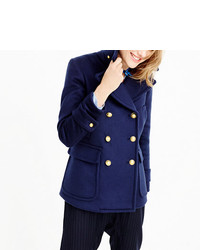 J.Crew Collection Cashmere Majesty Peacoat