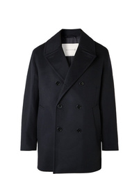MACKINTOSH Double Breasted Wool And Cashmere Blend Peacoat