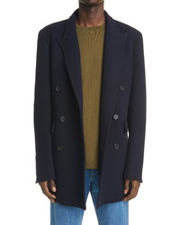 Loewe Double Breasted Wool Cashmere Jacket