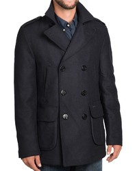 Barbour Duckpole Double Breasted Peacoat