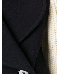 J.W.Anderson Jw Anderson Chunky Knit Sleeve Peacoat