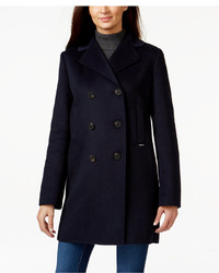 MICHAEL Michael Kors Michl Kors Michl Michl Kors Double Face Double Breasted Peacoat