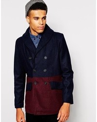 Native Youth Contrast Peacoat