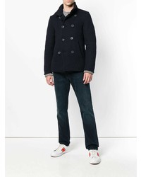 Herno Padded Cropped Peacoat
