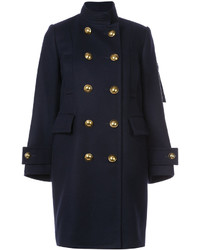 Sacai Peacoat With Inner Vest