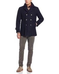 Tommy Hilfiger Brady Double Breasted Peacoat