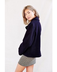 Urban Outfitters Urban Renewal Recycled Cropped Pea Coat