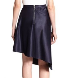 Carven Asymmetrical Draped Skirt