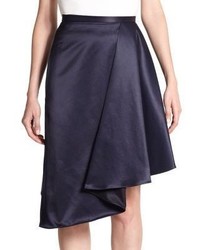 Carven Asymmetrical Draped Skirt
