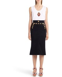 Dolce & Gabbana Dolcegabbana Sailor Pencil Skirt