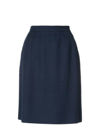 Yves Saint Laurent Vintage High Rise Straight Skirt