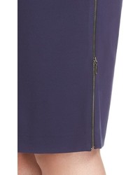 Plus Size Halogen Side Zip Pencil Skirt