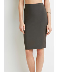 Forever 21 Ribbed Bodycon Pencil Skirt