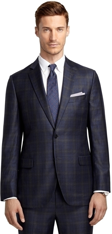 Brooks Brothers Fitzgerald Fit Plaid Sport Coat, $498 | Brooks Brothers ...