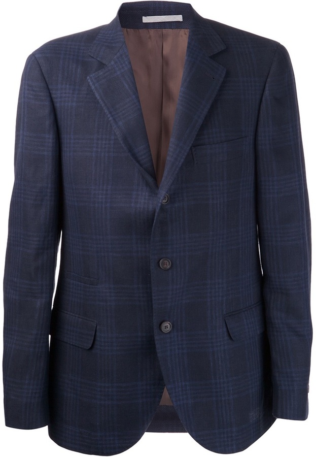 Brunello Cucinelli Plaid Blazer | Where to buy & how to wear