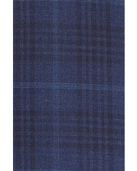 Hickey Freeman Classic Fit Plaid Wool Sport Coat