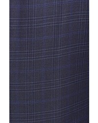 Canali Classic Fit Plaid Wool Sport Coat
