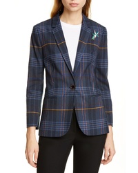 Ted Baker London Colour By Numbers Ellaria Windowpane Check Blazer