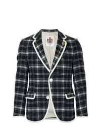 Education From Youngmachines Plaid Blazer