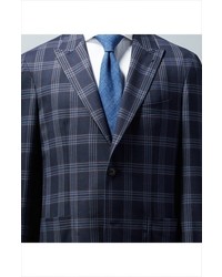 Strong Suit Veloce Trim Fit Plaid Wool Sport Coat