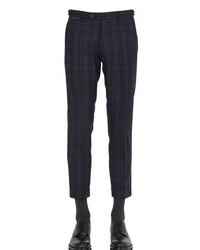 175cm Plaid Wool Chino Pants
