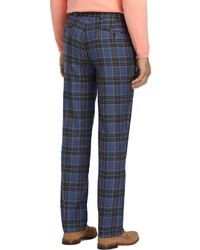 plaid chinos