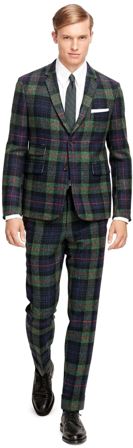 brooks brothers plaid pants