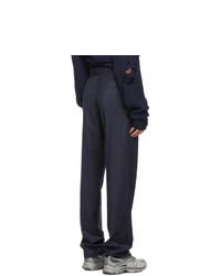 Vetements Navy New Classic Trousers