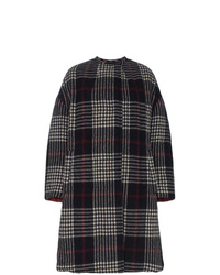 Isabel Marant Harrison Checked Quilted Coat