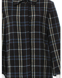 Burberry Wool Plaid Coat