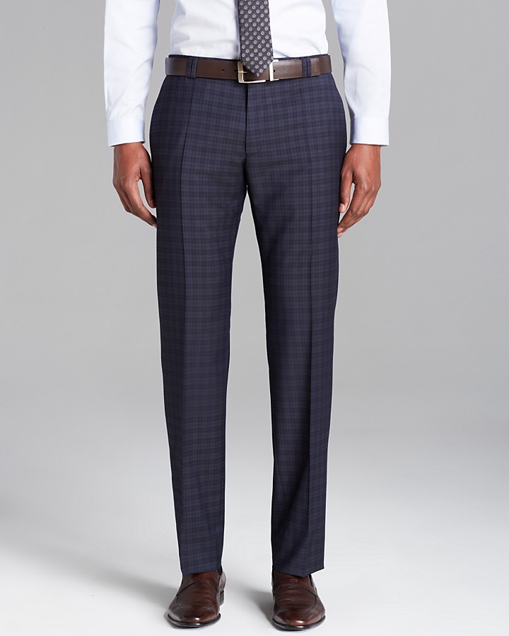 Hugo Boss Hugo Himmer Check Suit Trousers Regular Fit | Where to buy ...