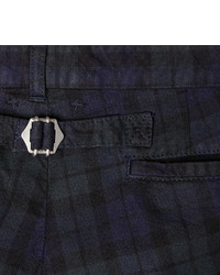 Beams Plus Checked Cotton Trousers