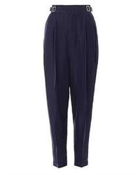 Toga Pulla High Waisted Check Print Trousers