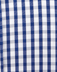 English Laundry Plaid Long Sleeve Dress Shirt Blue