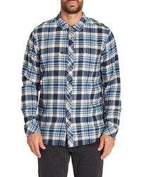 Billabong Coastline Plaid Flannel Shirt