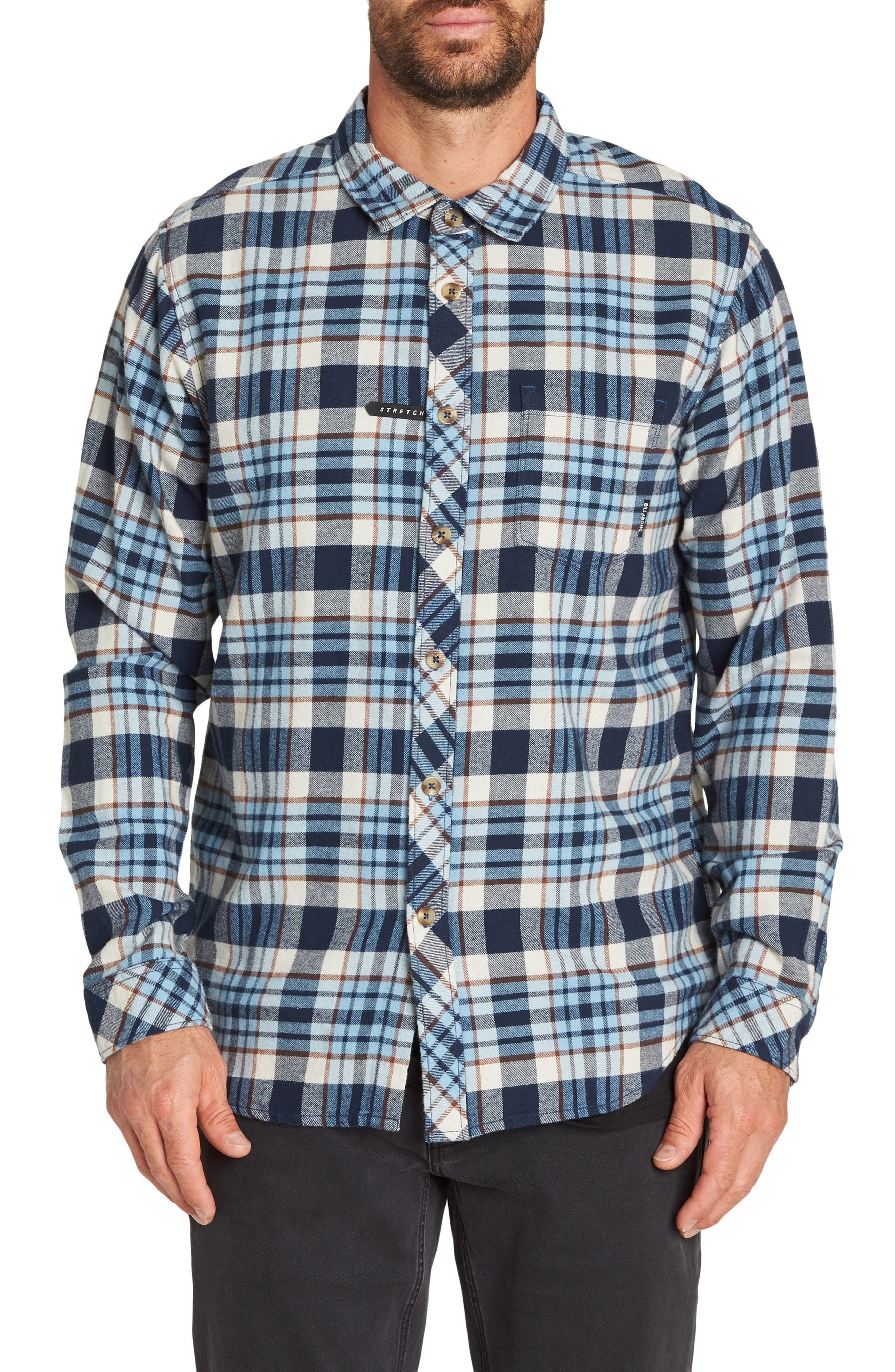 billabong plaid shirt