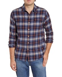 The Normal Brand Conrad Regular Fit Plaid Flannel Button Up Shirt