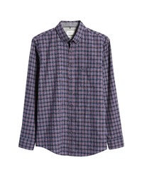 Brax Daniel Plaid Flannel Button Up Shirt