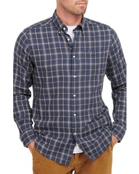 Barbour Delamere Eco Tailored Fit Plaid Flannel Shirt