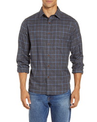 Faherty Everyday Regular Fit Plaid Button Up Flannel Shirt