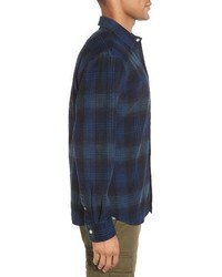 Grayers Hewitt Heritage Regular Fit Plaid Flannel Sport Shirt