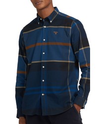 Barbour Iceloch Plaid Flannel Shirt