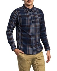 RVCA Ludlow Plaid Flannel Shirt