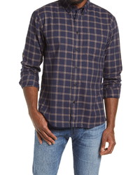 Billy Reid Standard Fit Plaid Flannel Shirt