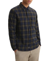 Woolrich Traditional Madras Cotton Flannel Overshirt